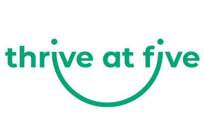 Thrive at five Logo